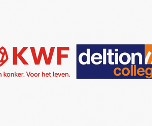 Studenten Deltion College collecteren voor KWF